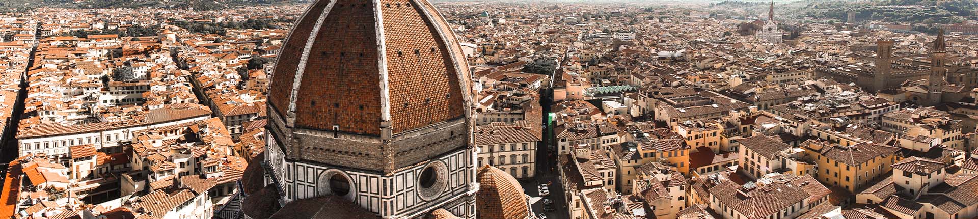Panoramica vista duomo Firenze
