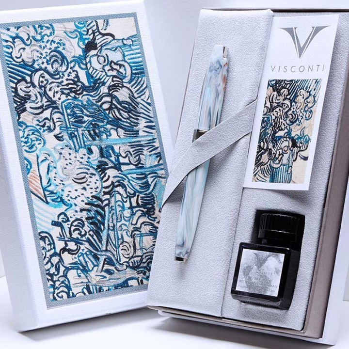 Box set penna stilografica e inchiostro Van Gogh Visconti